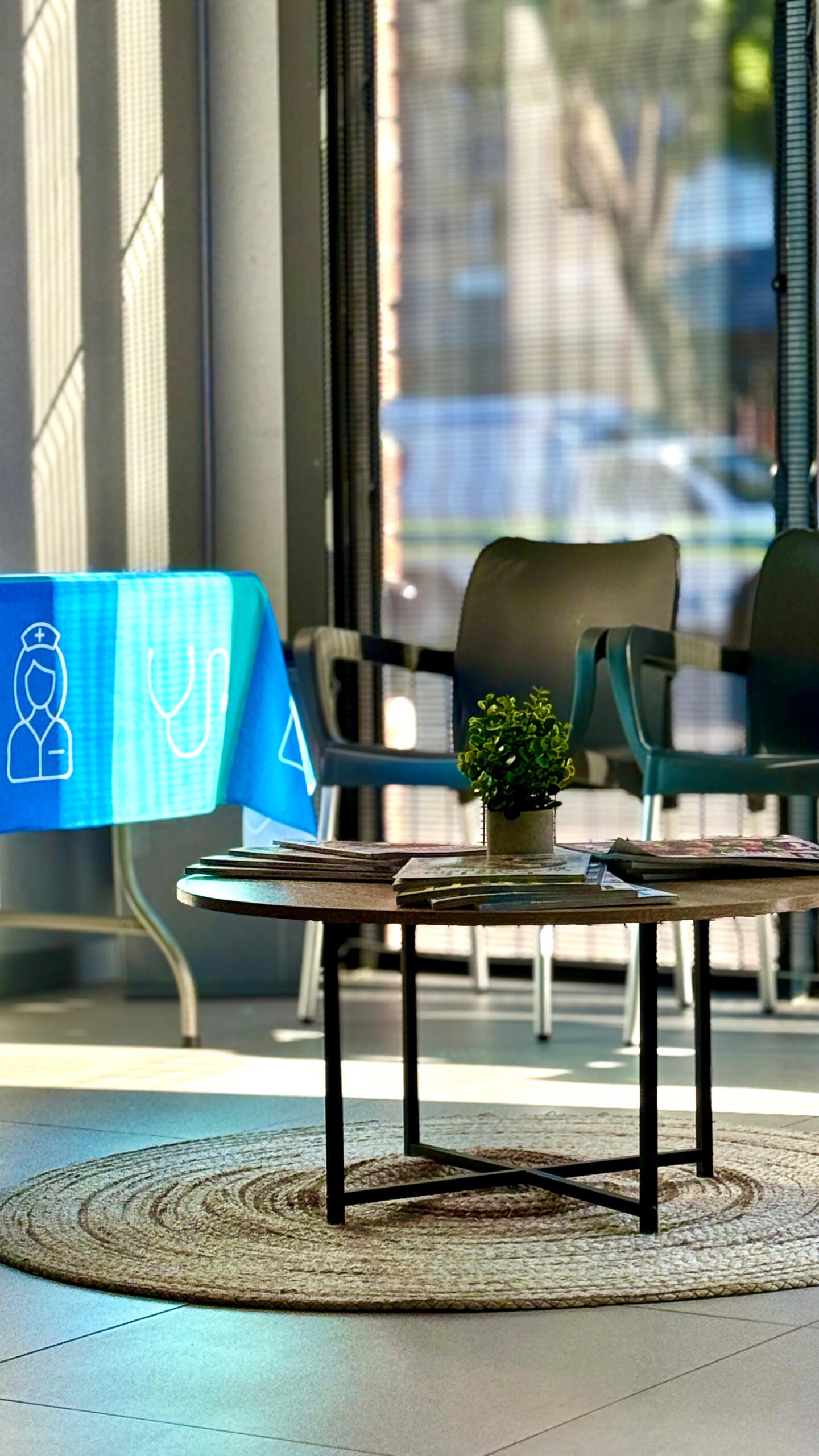 Dr Naseerah clinic waiting area in Nelspruit